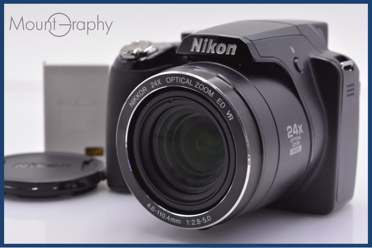 【動作保証】 ニコン Nikon COOLPIX P90 24X バッテリー、前キャップ付属 同梱無料 #ks465