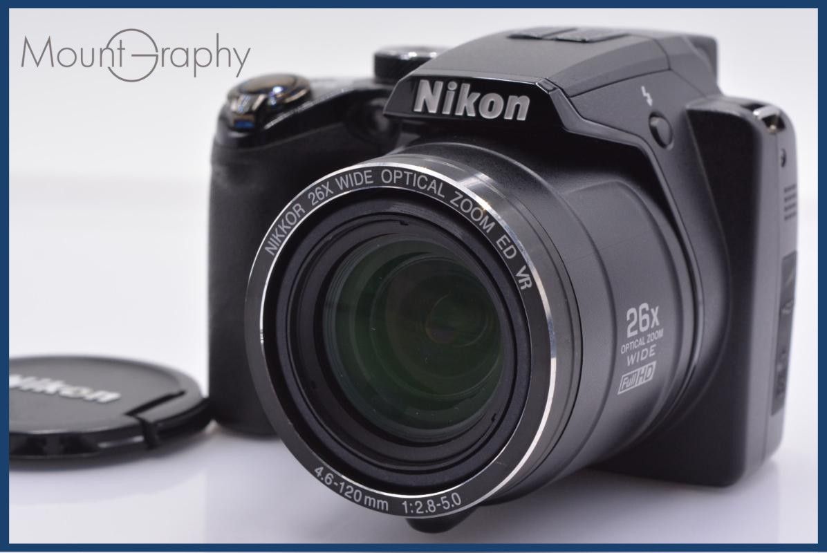 ニコン Nikon COOLPIX P100 26X 前キャップ付 同梱無料 #ks467