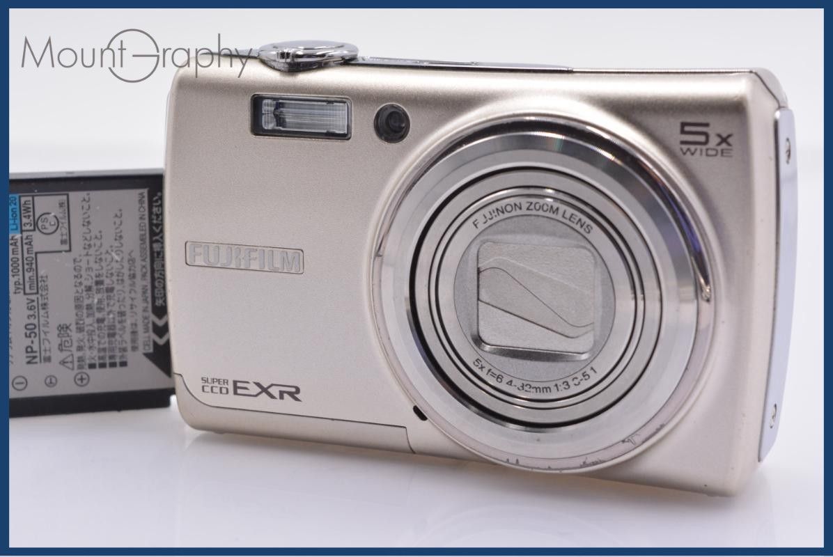 【動作保証】 富士フイルム FUJIFILM FinePix F200EXR 5X バッテリー付属 同梱無料 #ks502