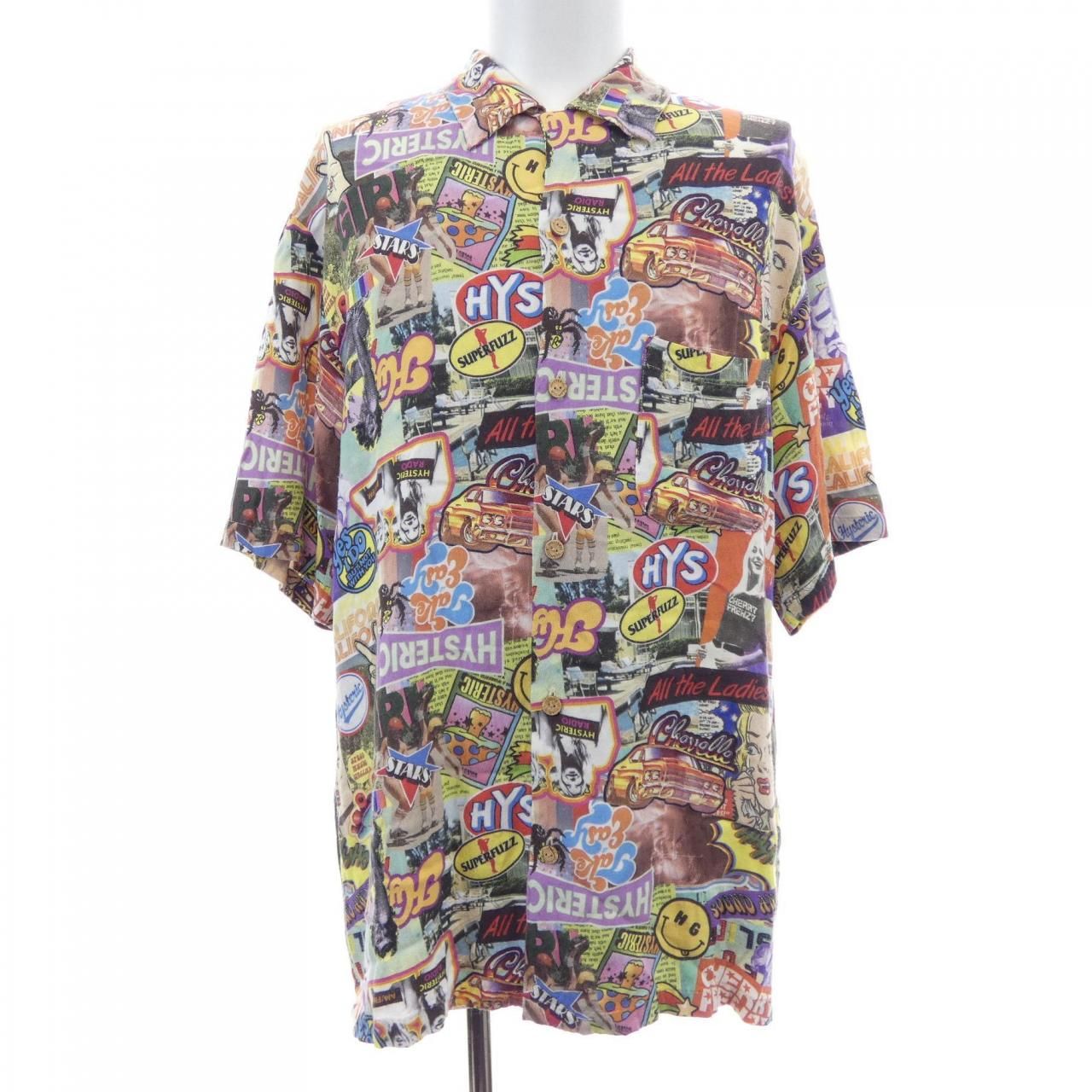 ヒステリックグラマー HYSTERIC GLAMOUR 02202AH01 S／Sシャツ