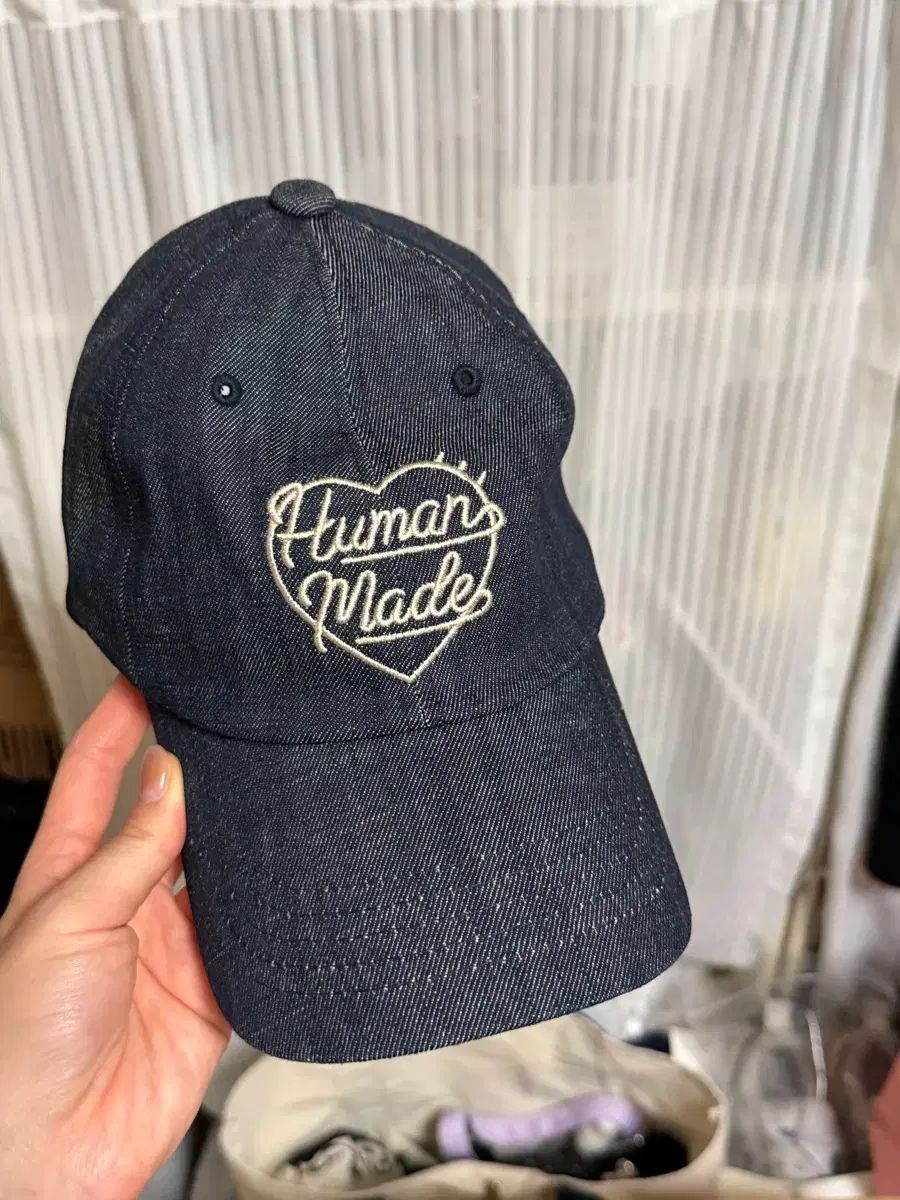 HUMAN MADE ヒューマンメイド ベースボールキャップ デニム