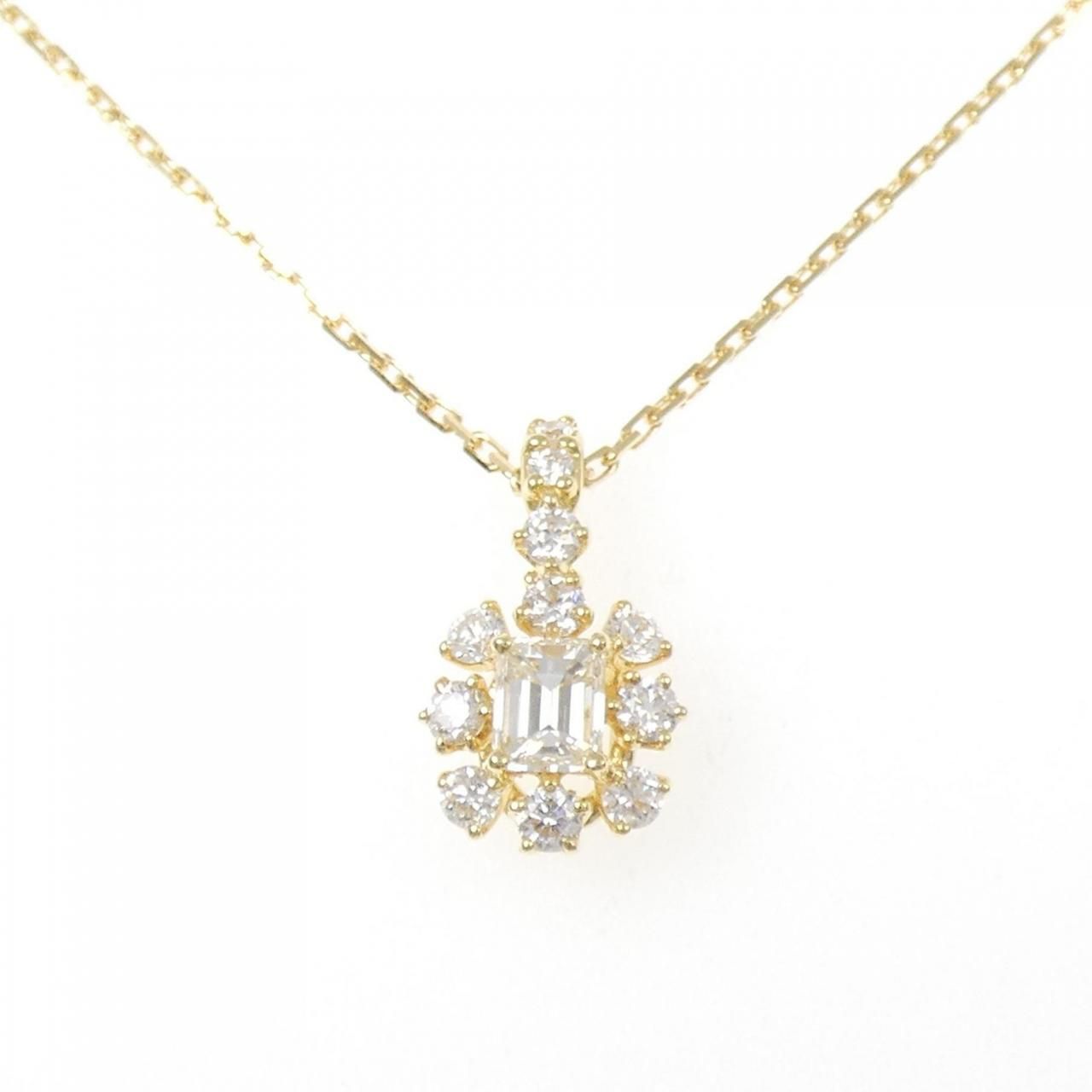 K18YG ダイヤモンド ネックレス 0.514CT