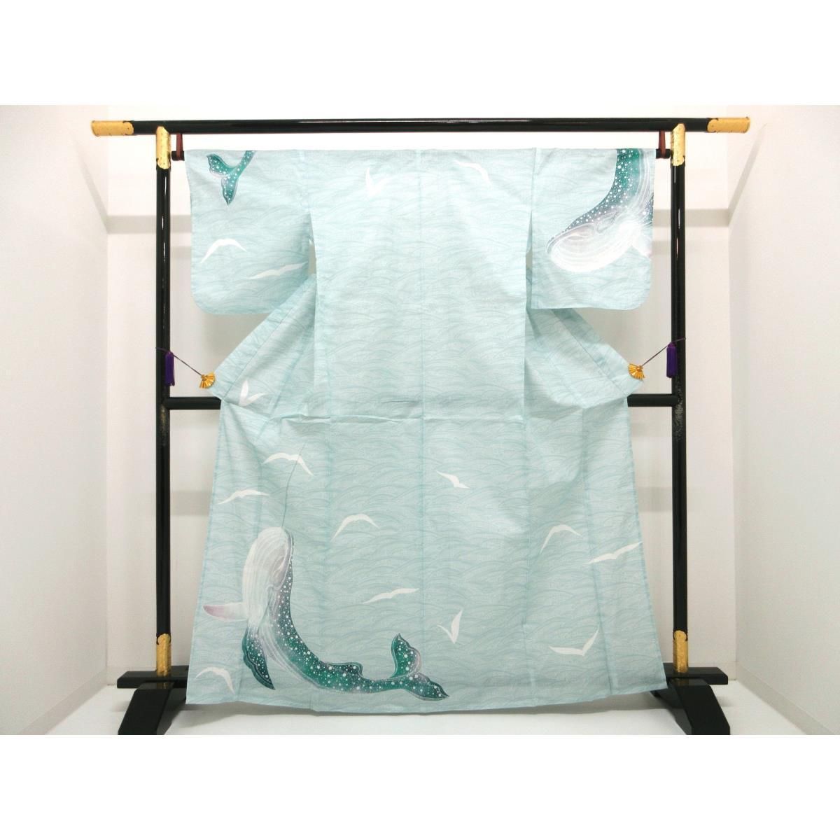 【新品】女ゆかた　くじら