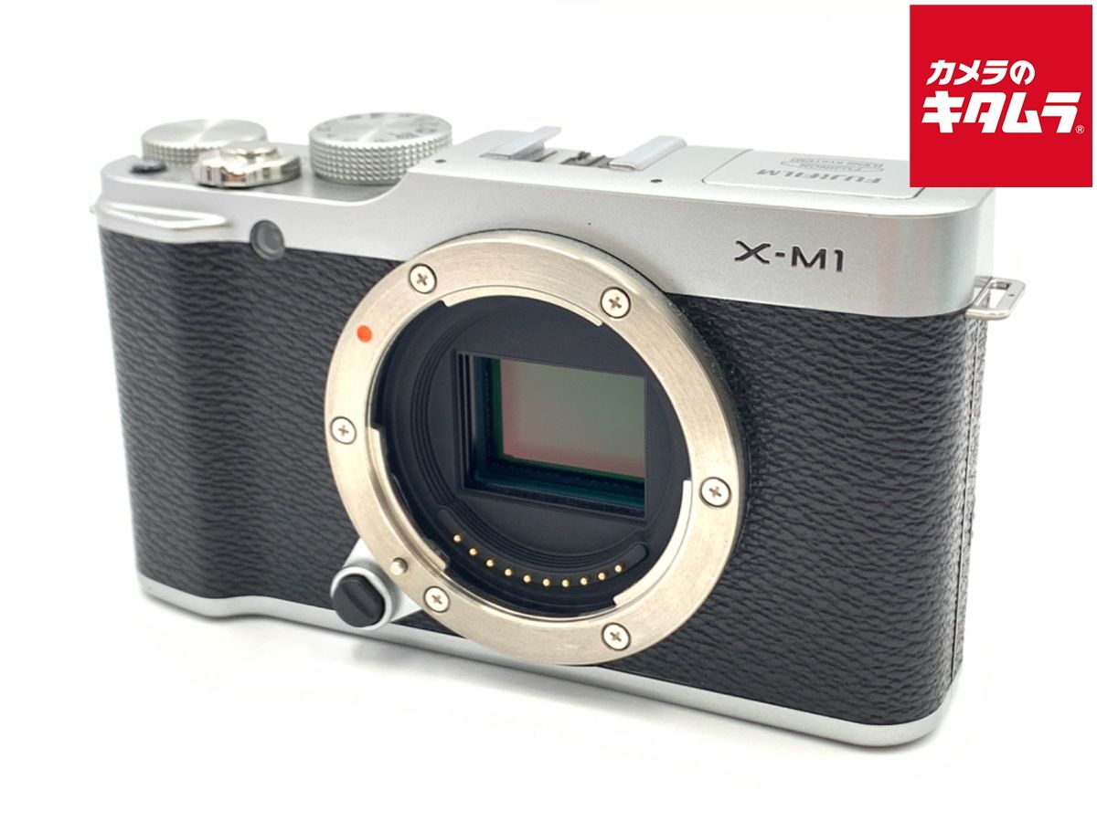 【中古】 【良品】 フジフイルム X-M1 ボディ シルバー