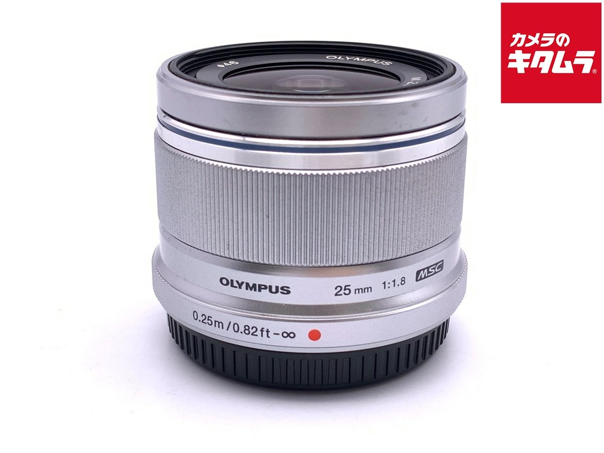 【中古】 【良品】 オリンパス M.ZUIKO DIGITAL 25mm F1.8 シルバー