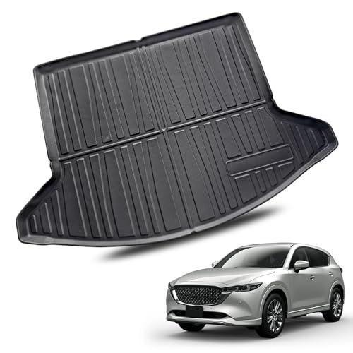 R◆マツダ CX-5 ラゲッジマット CX-5 ラゲッジトレイ 3d 防水 マットマツダ トランクシート TPE製 滑り止めマット取り付け簡単 無臭 ブラック 汚れ キズ防止 トランクマット アクセサリー パーツ 7b0afd26