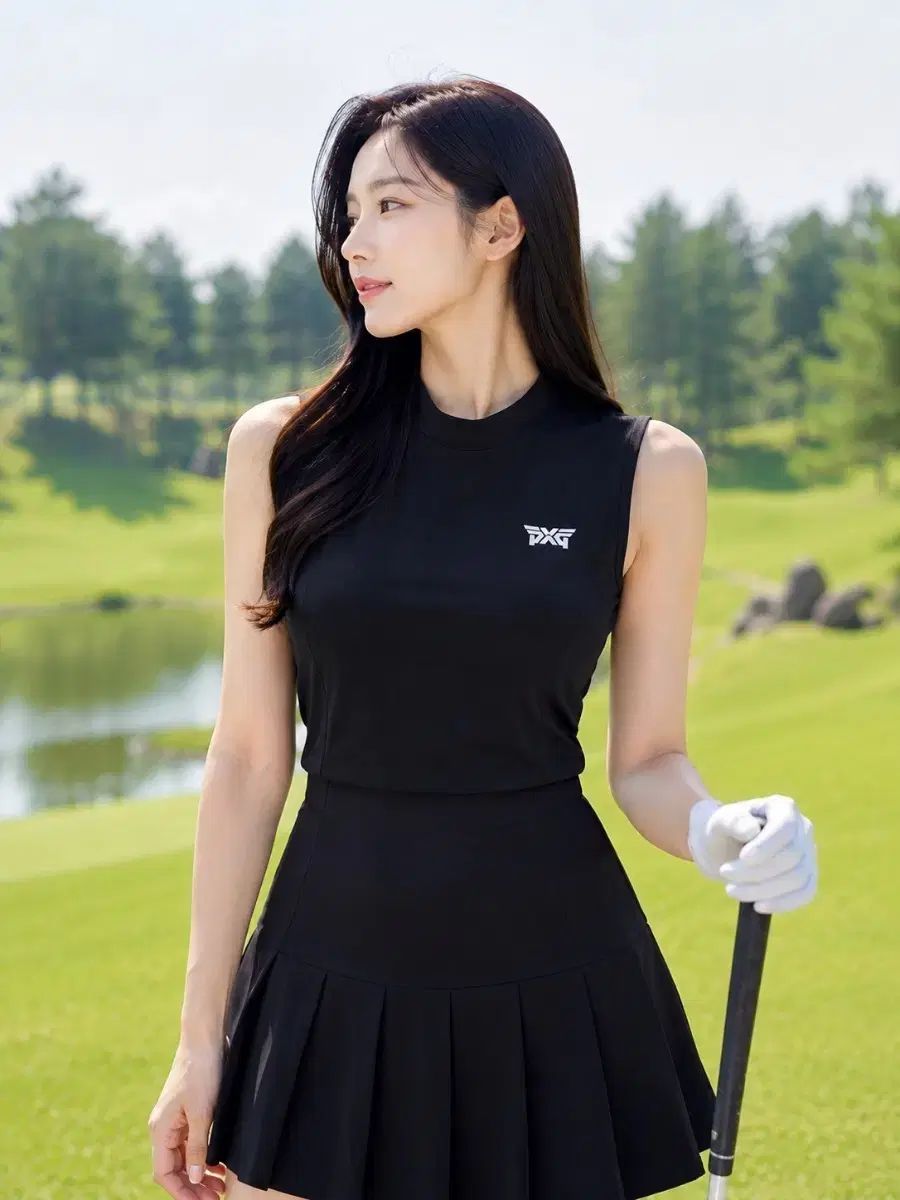 PXG レディース プリーツ ゴルフ ONE PIECE S