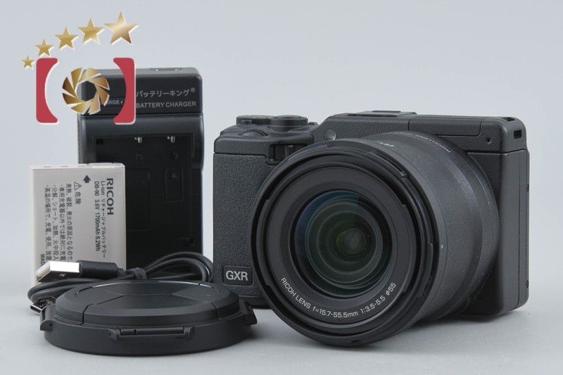 【中古】RICOH リコー GXR + A16 24-85mm f/3.5-5.5 シャッター回数僅少