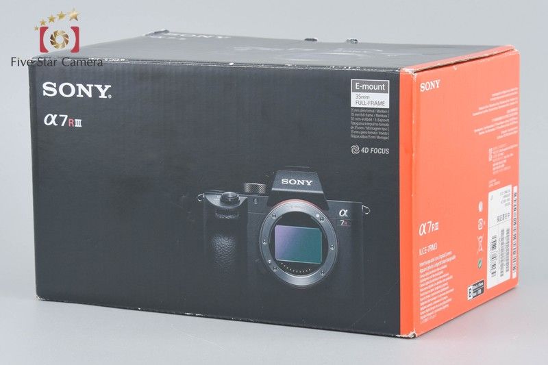 中古】SONY ソニー α7RIII ILCE-7RM3 ミラーレス一眼カメラ 元箱付き