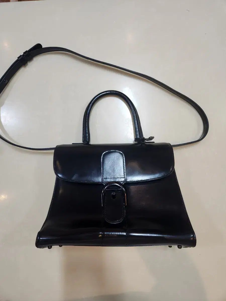Delvaux（デルヴォー） ブラック Mサイズ トゥーアンドショルダーバッグ