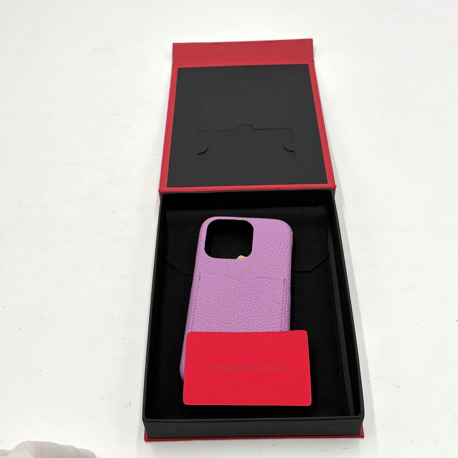 未使用保管品 BONAVENTURA iPhone14pro パープル - メルカリ