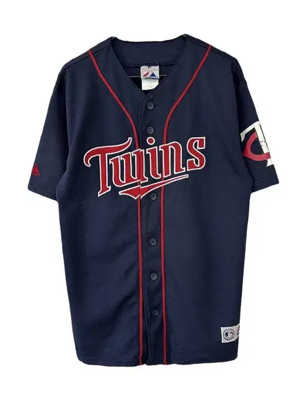 M MAJESTIC ミネソタ TWINS ツインズ MLB ベースボールジャージ