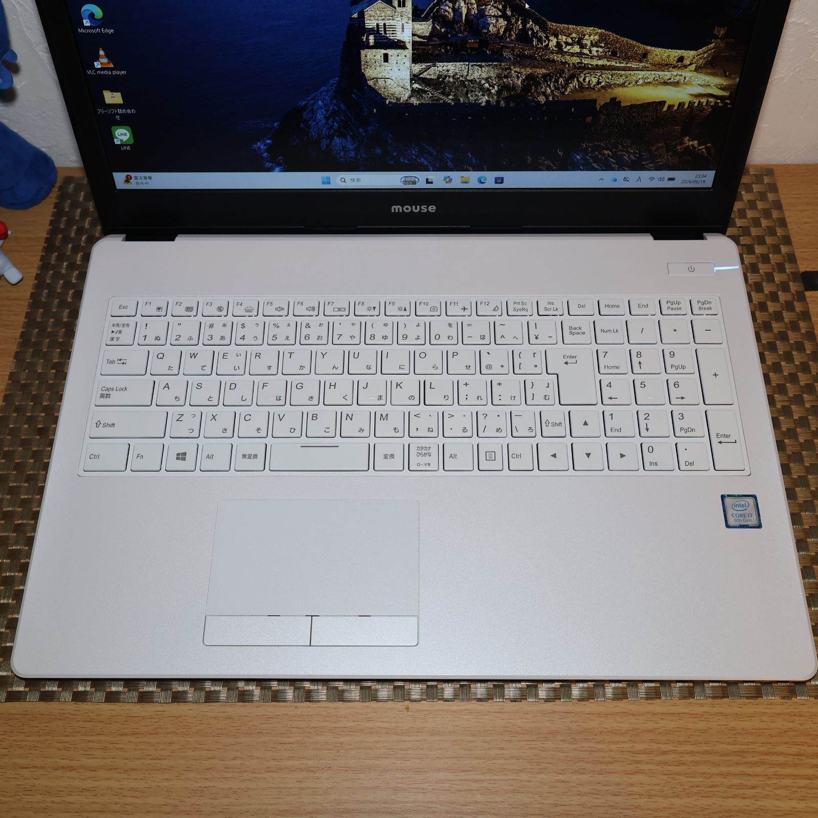 美品！Win11正式対応i7/メ8G/SSD/無線/カメラ/FHD/キーライト - メルカリ