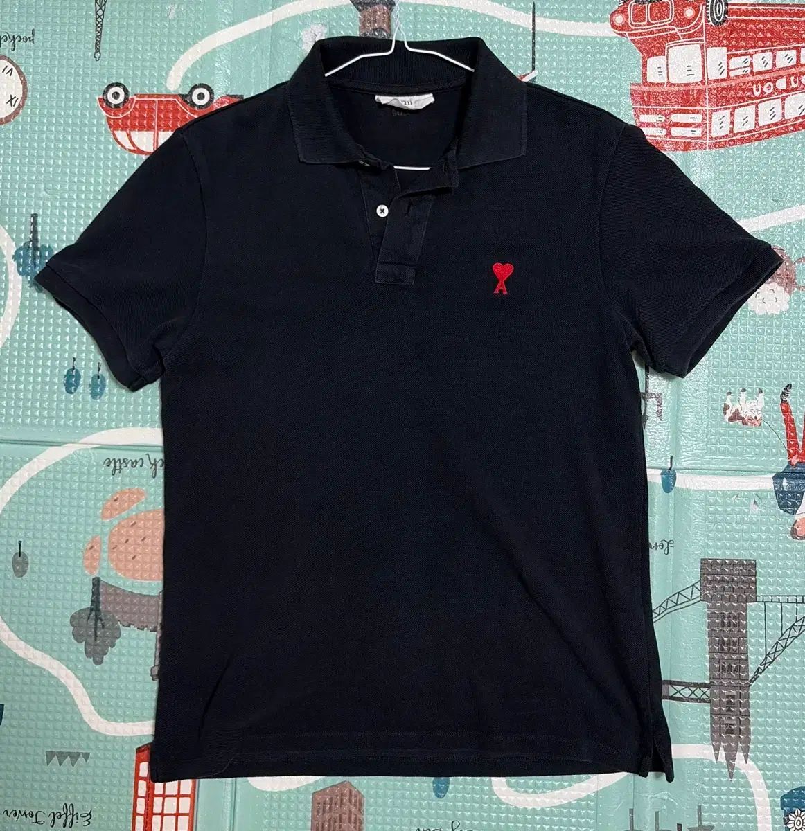 アミ カラーTシャツ S
