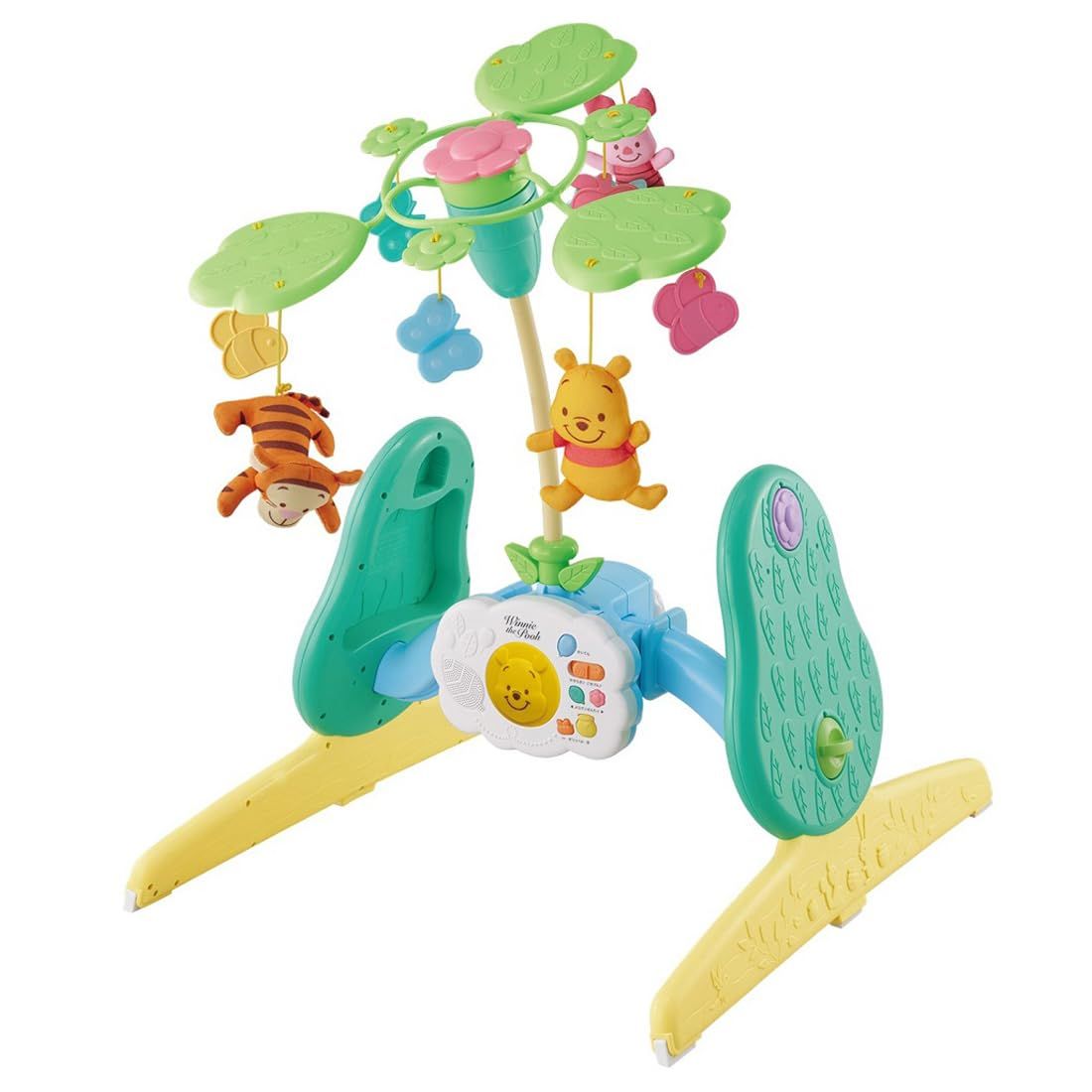【2025年モデル】タカラトミー(TAKARA TOMY) ディズニー えらべる回転 6WAYジムにへんしんメリー プラス くまのプーさん