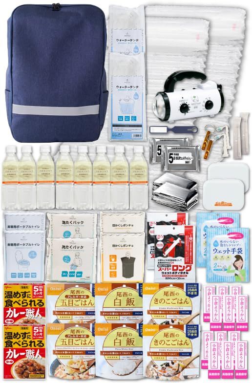 Defend Future 防災セット 防災士監修 非常用持ち出し 防災リュック (２人用Relief)★m 4e85c9d7