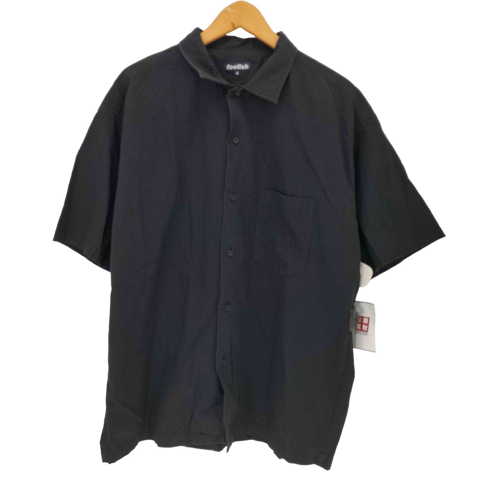 ユーズドフルギ USED古着 {{FOOLISH}} AdRock2 シアサッカーシャツ メンズ JPN：L