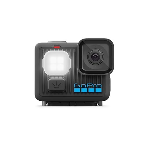 GoPro LIT HERO アクションカメラ 4K LEDライト内蔵 軽量93g 防水 2倍スローモーション 着脱が簡単なマグネット式マウント 内蔵バッテリー CHDHF-132-JPry