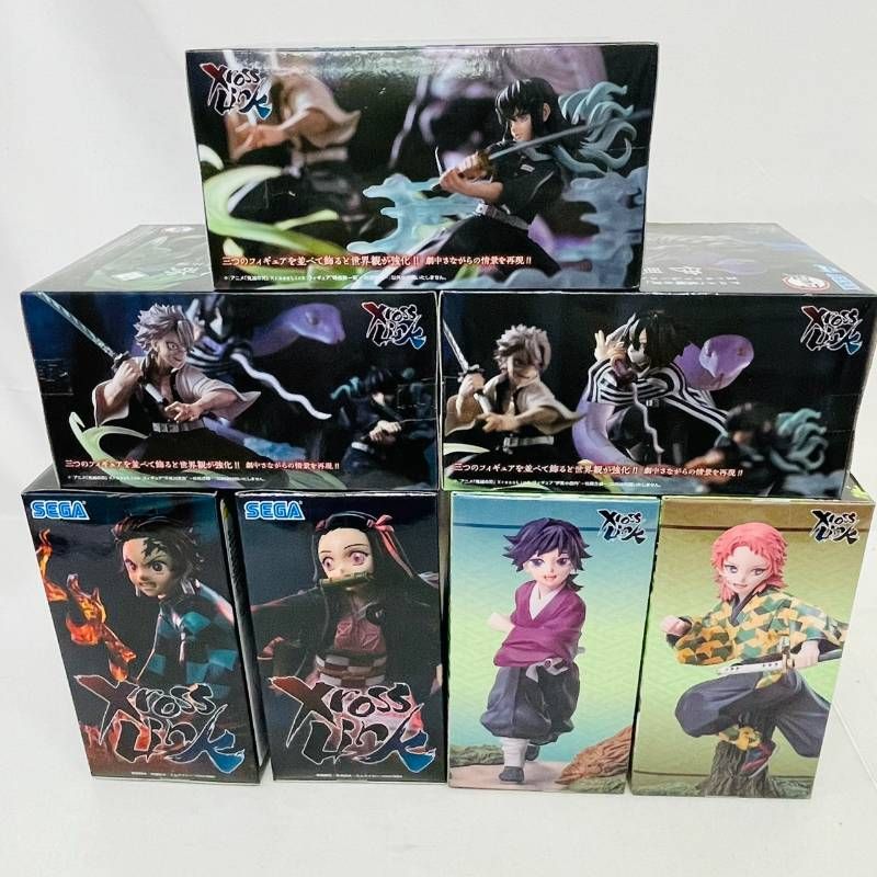 まとめ】 鬼滅の刃 Xross Link 7体 セット / 炭治郎 禰豆子 時透無一郎