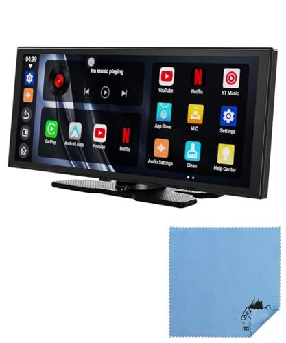 【正規品】Ottocast ScreenFlow オットキャスト スクリーンフロー 11.4インチ ディスプレイオーディオ 車載ディスプレイモニター CarPlay＆Android Autoに対応 プラグ&プレイ クリーニングクロス付き (N a9b9e07a