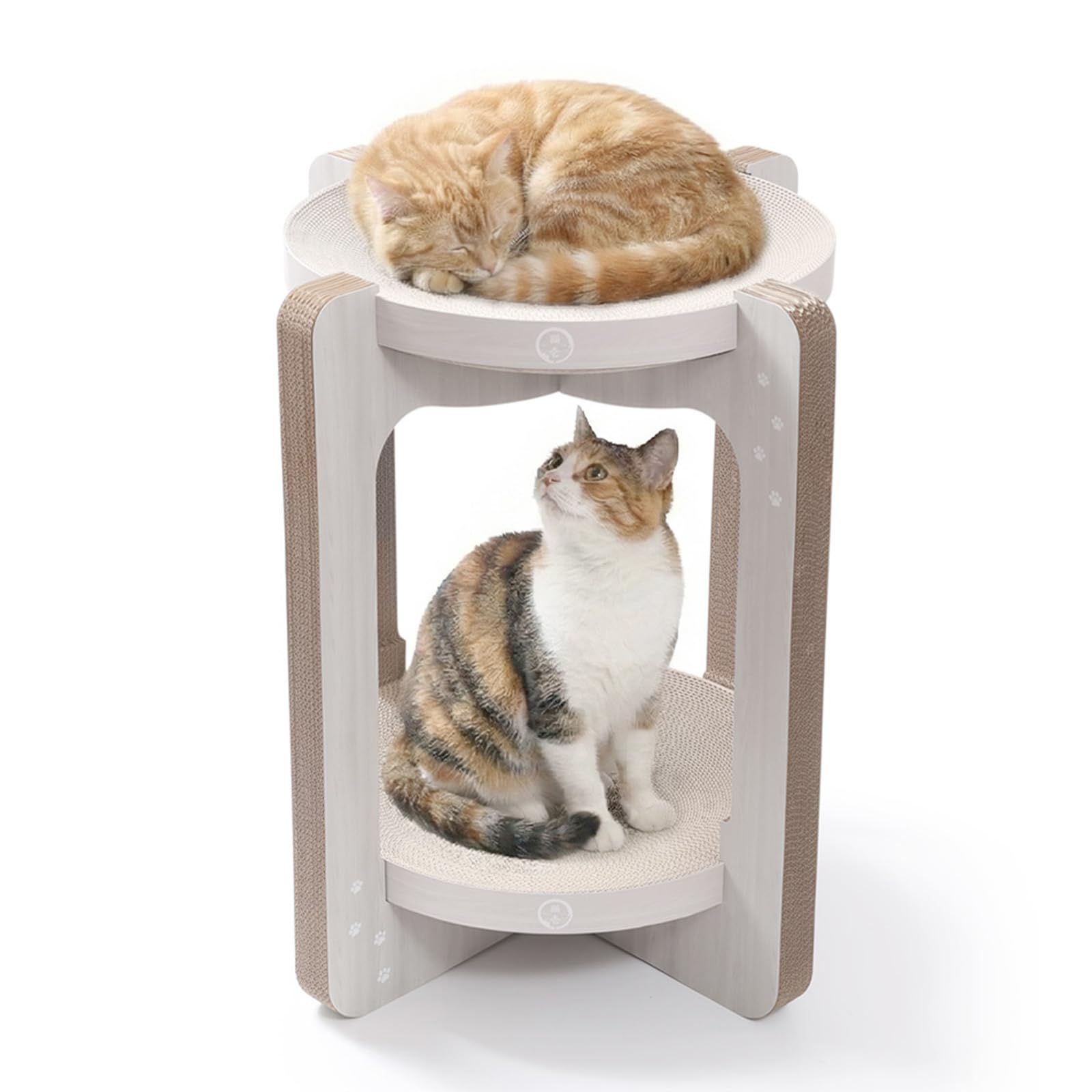 猫壱 バリバリボウルタワー 爪研ぎ ナチュラル XL 6,739円