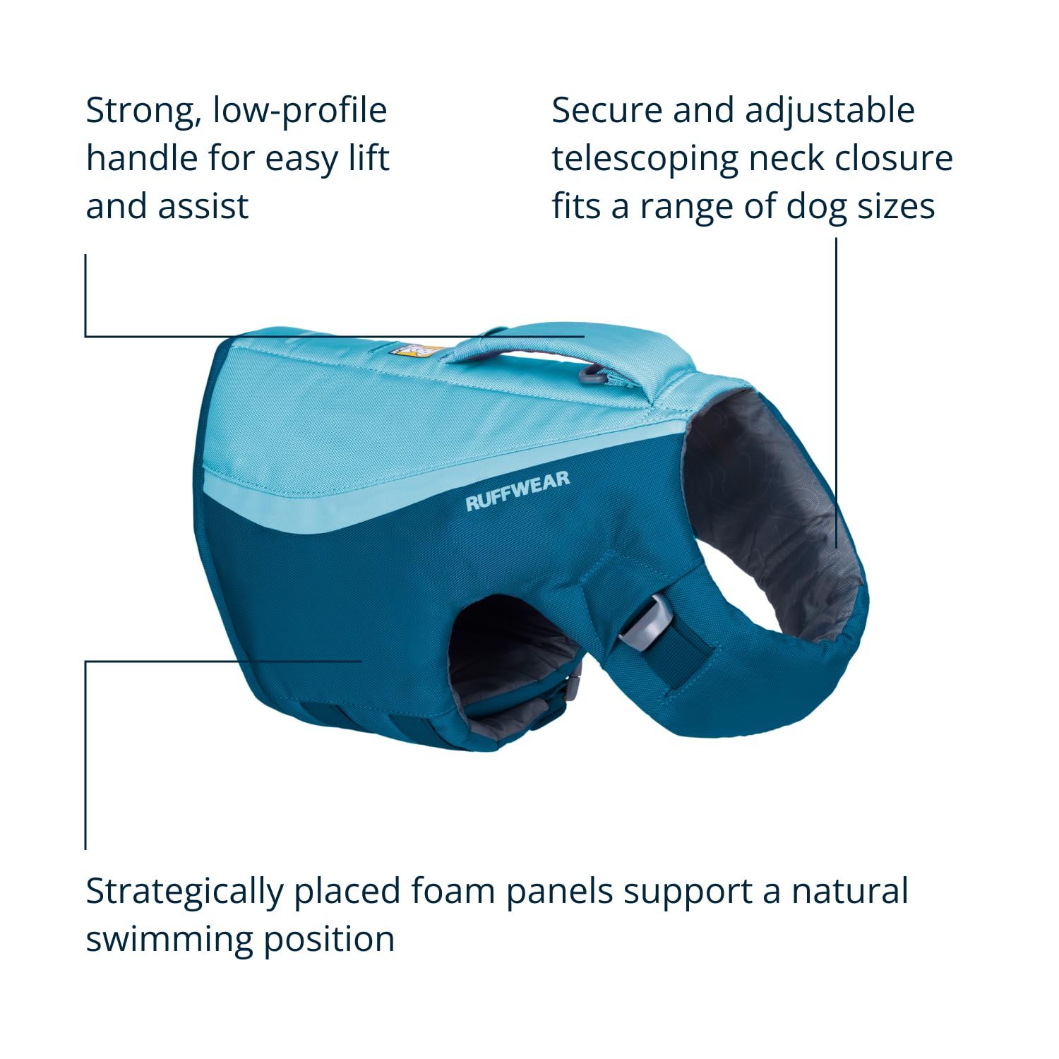 RUFFWEAR(ラフウェア) フロートコートライフジャケット ディープブルー X-large