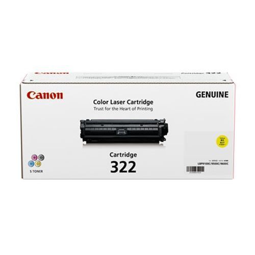 新品 純正品 Canon（キャノン） トナーカートリッジ322 イエロー / 4960999572024