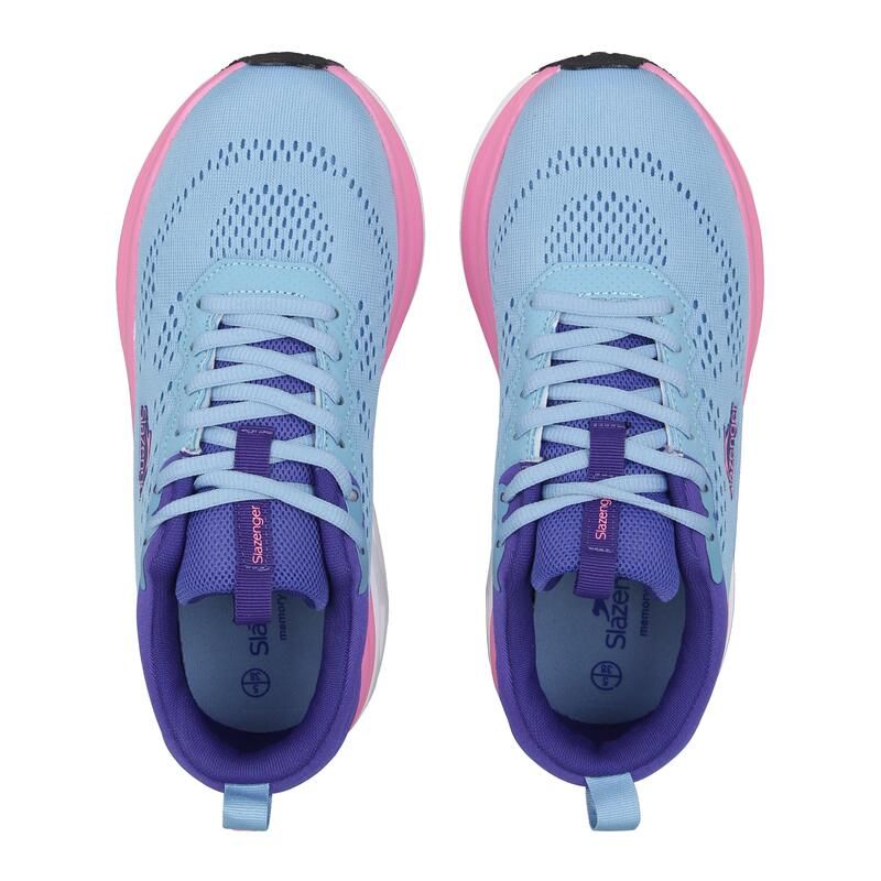 スラセンジャー レディース シューズ スニーカー Slazenger Chunky Trainers Womens BluePink ブルー