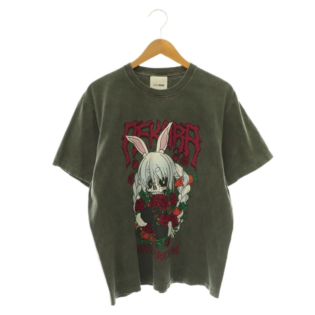 新品 L ボルトルーム SKULL PEKORA TEE Tシャツ 兎田ぺこら ボルトルーム vaultroom ×兎田ぺこら SKULL PEKORA TEE Tシャツ