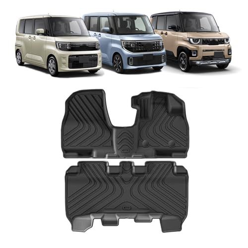 R◆FOR 新型 ルークス 新型 デリカミニ 新型 ekスペース (2025年10月?現行) カスタムパーツ フロアマット TPEトフロアマット 3Dマット 車種専用設計 耐摩耗性 防水 防汚 保護パーツ お手入れ簡単 デリカミニ フロアマッ 933decde