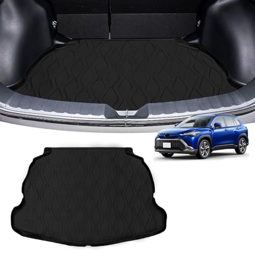 R◆新型 カローラクロス ラゲッジマット 車種専用設計 トランクマット COROLLA CROSS専用 3D 立体カーマット TPE素材 ラゲージトレイ 滑り防止 耐汚れ 取付簡単 カー用品 立体構造 耐摩擦 防水 カスタムパーツ インテリア 8807855c