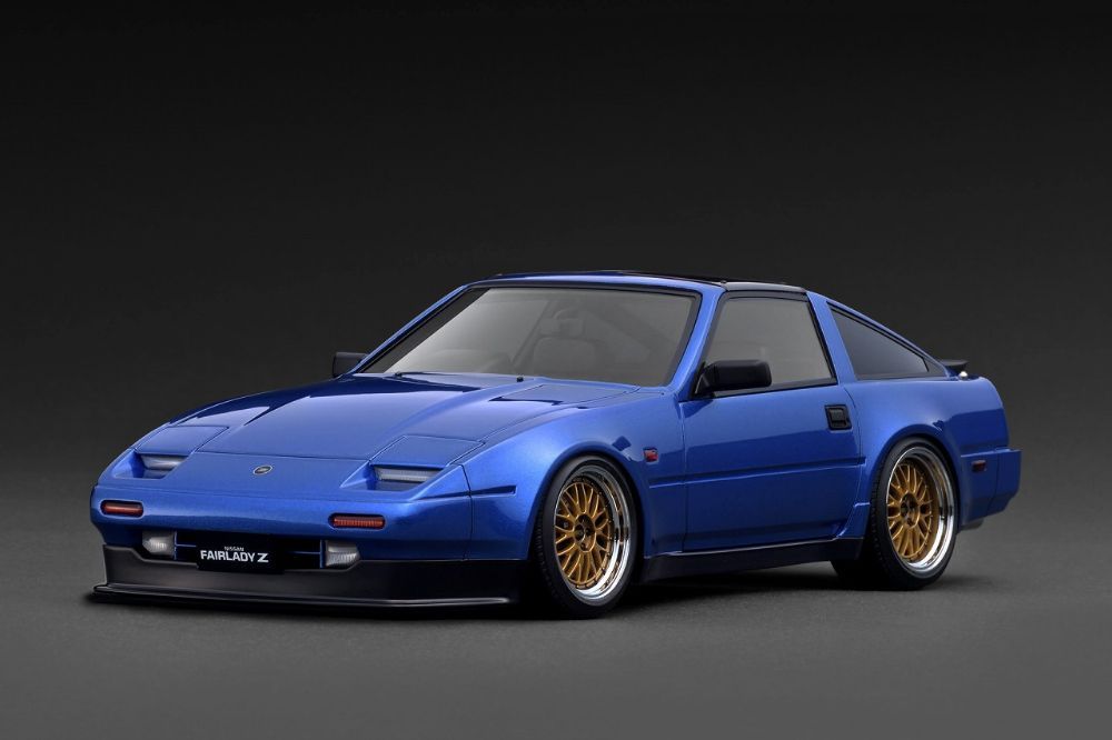 NISSAN Fairlady Z 2-Seater 300ZR (Z31) Light Blue Metallic (1/18 Scale)