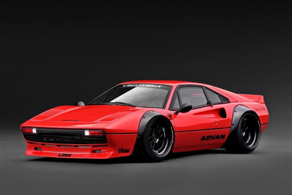LB-WORKS 308 Red (1/18 Scale)