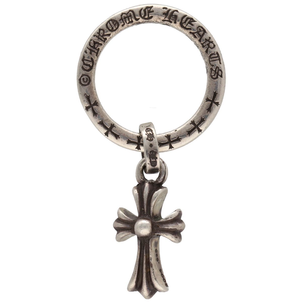 【中古】 CHROME HEARTS クロムハーツ NTFLリング ベイビーファット 6号 SV925 シルバー 指輪 アクセサリー 25030977 RS