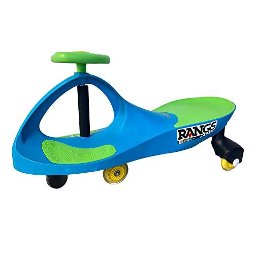ラングスジャパン(RANGS) グッドデザイン賞 グッド・トイ賞 プラズマカー ターコイズグリーン【ゴム製ウィール標準装備】耐荷重100kg 2人乗りも 室内でも屋外でも PlasmaCar 3歳以上e 412970a9