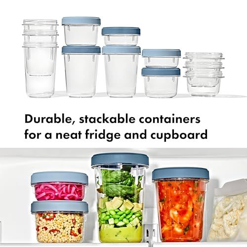 OXO オクソー 保存容器 ツイスト スタック コンテナ 3ピース 148ml