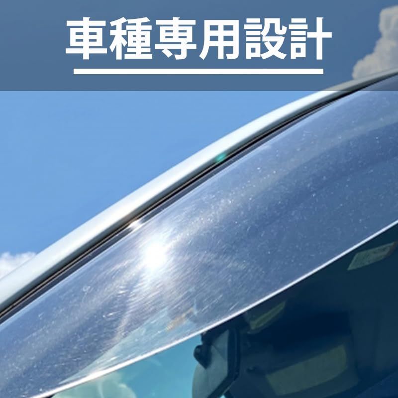 デイズ B43W B46W デイズハイウェイスター B44W B45W B47W B48W サイドバイザー ドアバイザー 両面テープ＆専用金具取付 日本語取説付 DAYZ/DAYZ HIGHWAY STARts 8241b38b
