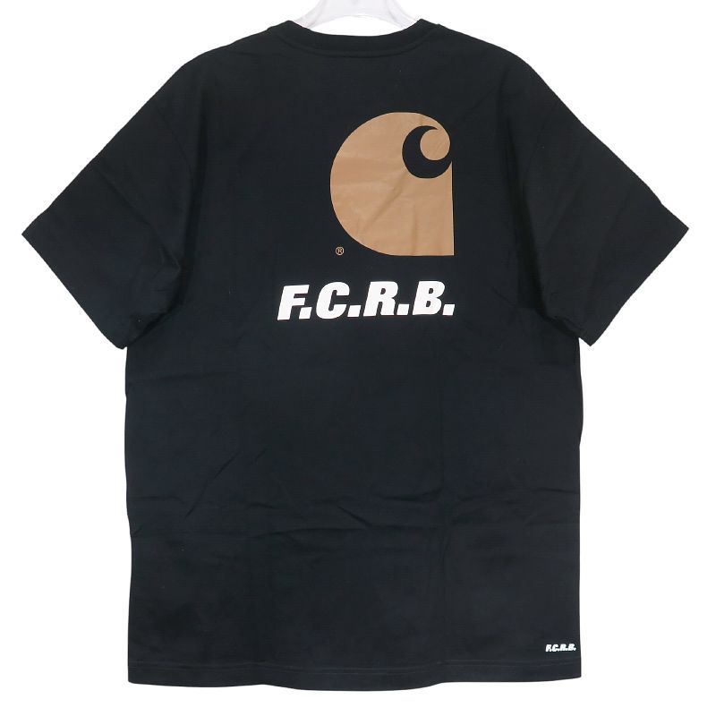 F.C.Real Bristol エフシーレアルブリストル x carhartt WIP カーハート ワークインプログレス 26SS S/S POCKET TEE ポケット Tシャツ F.C.R.B. 黒 サイズXXL June