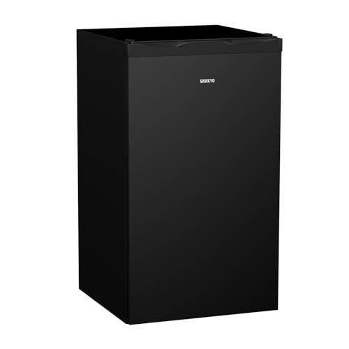 SAMKYO 冷凍庫 65L 2時間急冷 家庭用 小型 冷凍ストッカー コンパクト 耐熱天板 前開き 温度調節4段階 一人暮らし 静音 ZU60 ブラックry