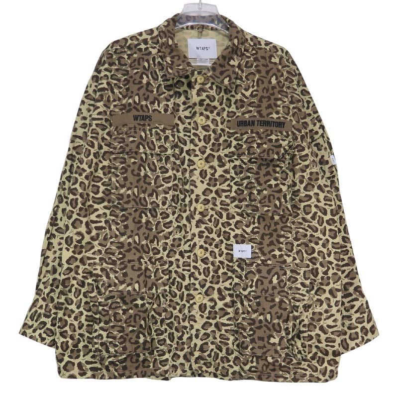 WTAPS ダブルタップス 21SS JUNGLE 01/LS/COTTON.TWILL.CAMO 211WVDT