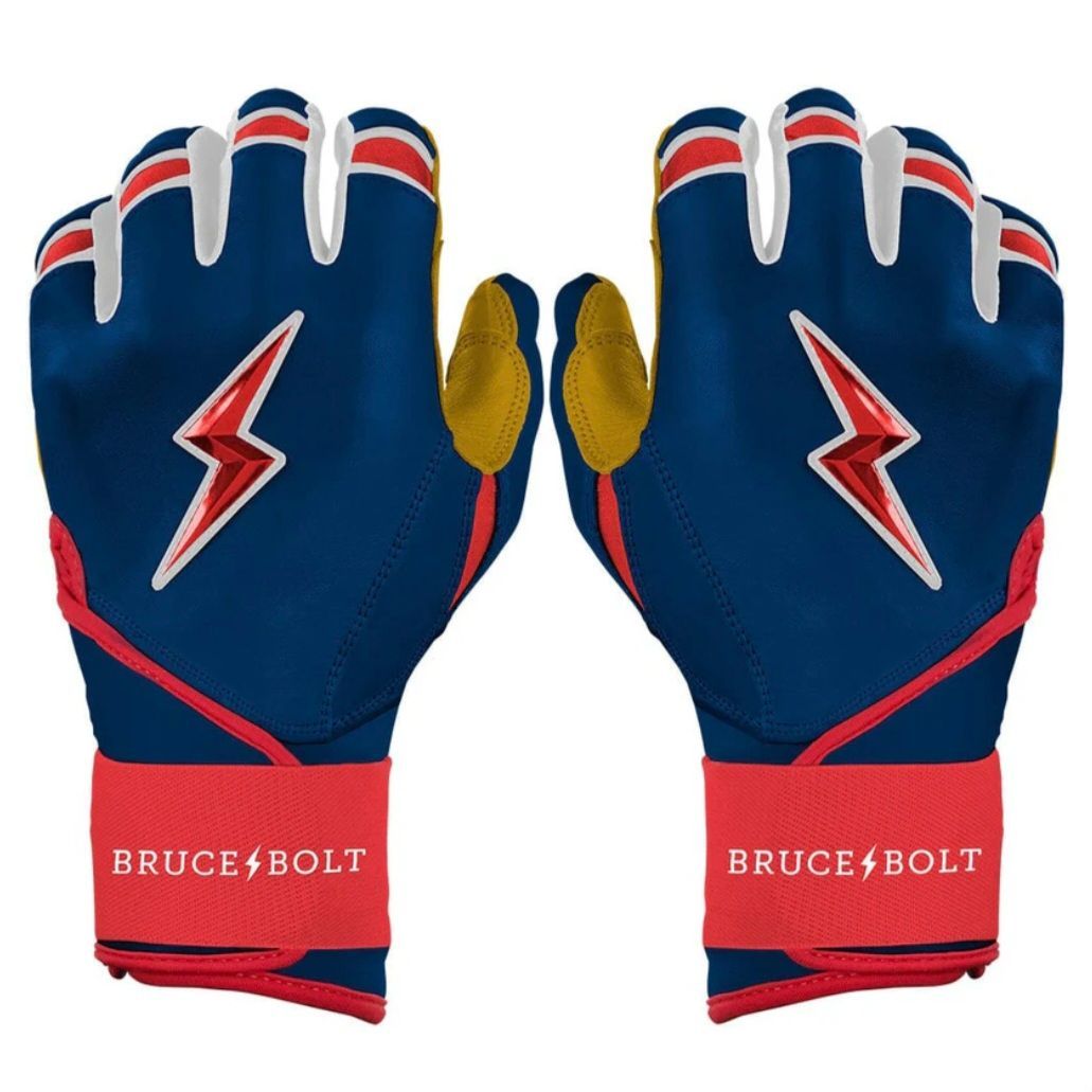 ブルースボルト　野球　ソフトボール　バッティンググローブ　ロングカフ　ミリタリーベージュ　Patriot Series Long Cuff 3 Batting Gloves Fourth of July