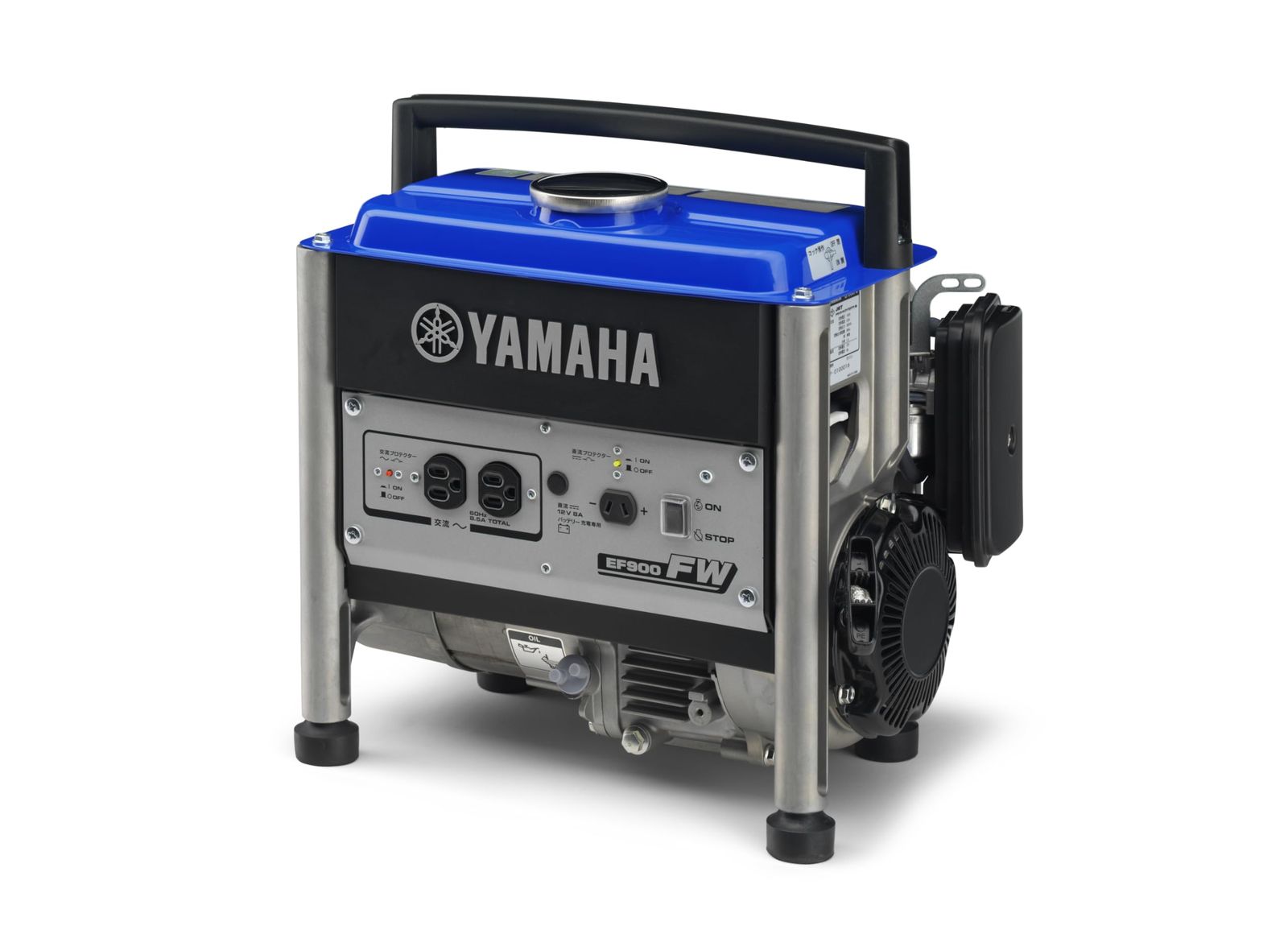 ヤマハ 発電機 EF900FW 0.85kVA [60Hz] 防災 台風 停電 ガソリン 蓄電 地震 防犯 祭り 西日本地域専用 直流12V-8A付t 9a0281e9