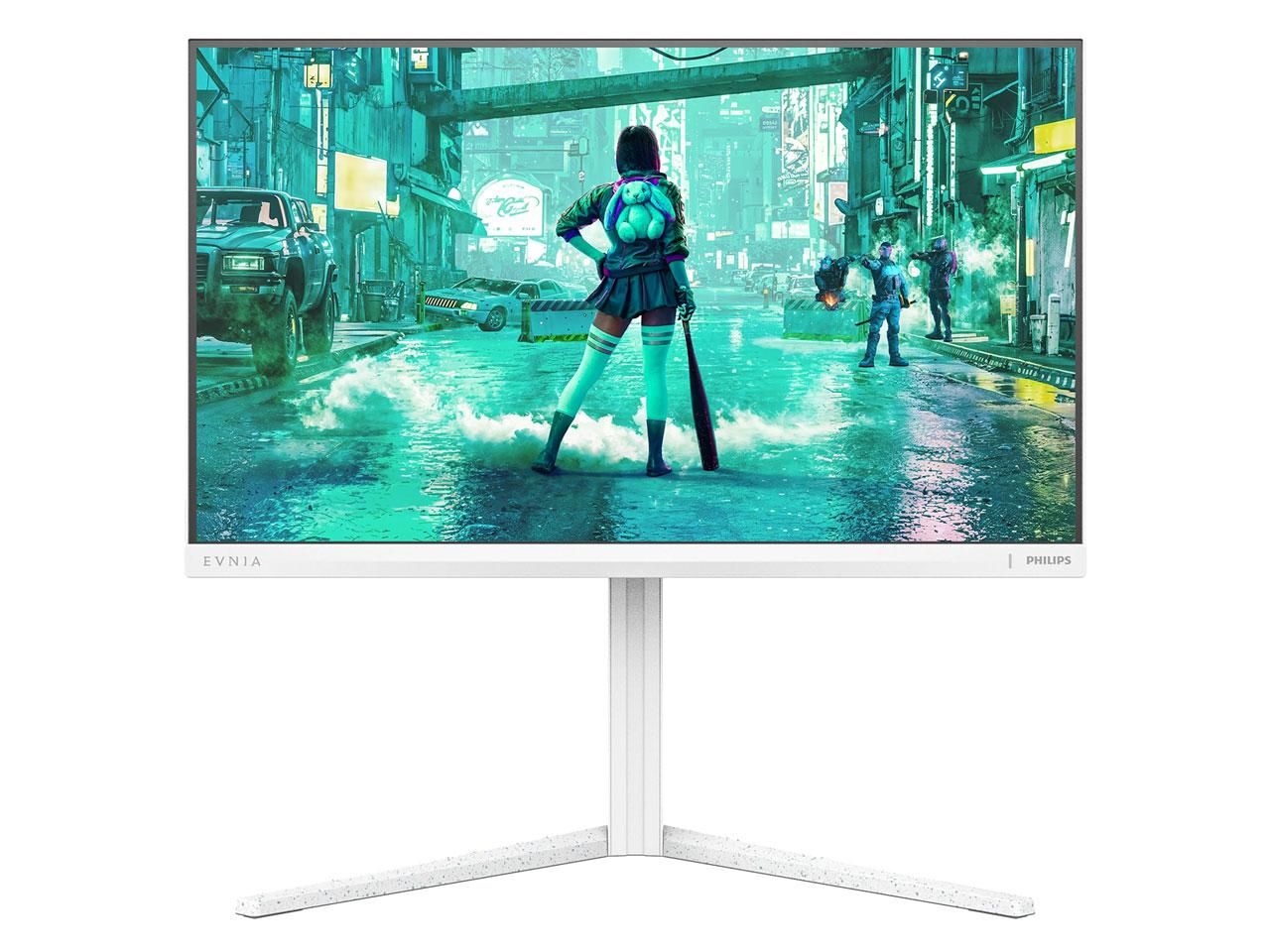 【新品・3営業日で発送】MMD HONG KONG HOLDING EVNIA 260Hz対応ゲーミング液晶ディスプレイ (23.8型／1920×1080／HDMI、DP／ホワイト／スピーカ無／5年間フル保証)