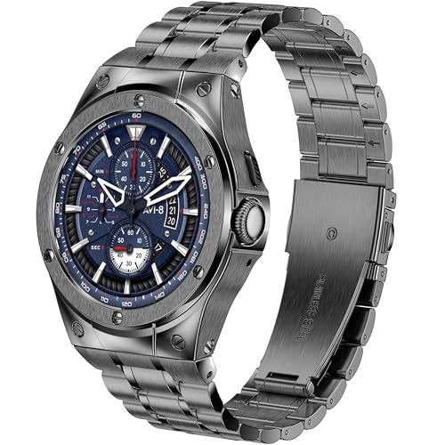 [SUPLINK] for Google Pixel Watch 1/ 2/ 3 41MM メタル, 保護ケース付き ステンレス製グーグルピクセルウォッチ バンド, Pixel Watch 3 45mm バンド 長さ調整器具付き男用ry
