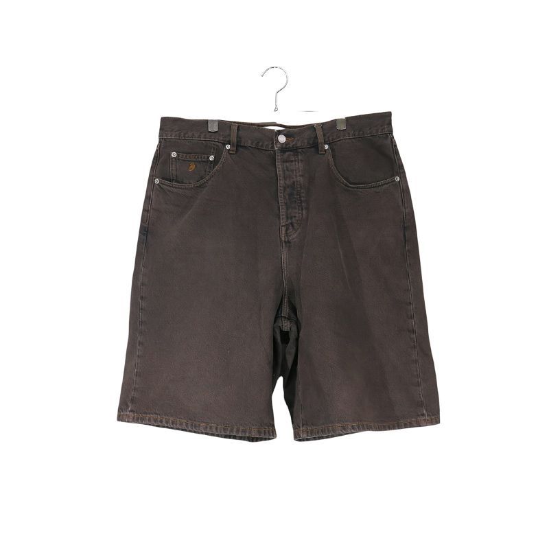 STUSSY ステューシー BIG OL' SHORT DENIM 112352 リラックスライズ バギーショーツ ブラウン デニム ショーツ ショート ハーフ パンツ 短パン ボトムス サイズ34インチ June