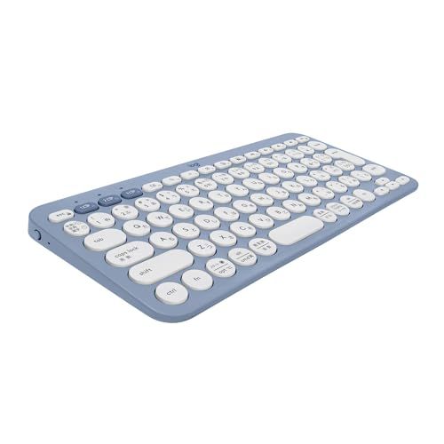 ロジクール ワイヤレスキーボード PEBBLE KEYS 2 K380sBL 薄型 軽量 415g 小型 Bluetooth Logi Bolt ワイヤレス 無線 キーボード Easy-Switch 日本語配列 電池寿命36ケ月 Window 0a9ad050