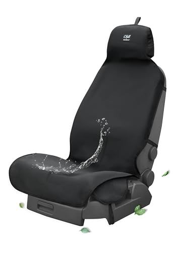 R★AUTHENTICS Chill 前席用 シートカバー 2D 1枚 台湾製 防水 抗菌 消臭 汎用 洗える 車用シートカバー かけるだけ 布シート向け 汗・水・汚れ対策