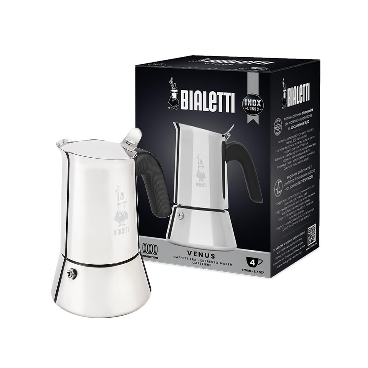 BIALETTI(ビアレッティ) ビアレッティ エスプレッソメーカー 直火式 ヴィーナス 4 カップ用 コーヒー マキネッタ 0007254★ b481f82d