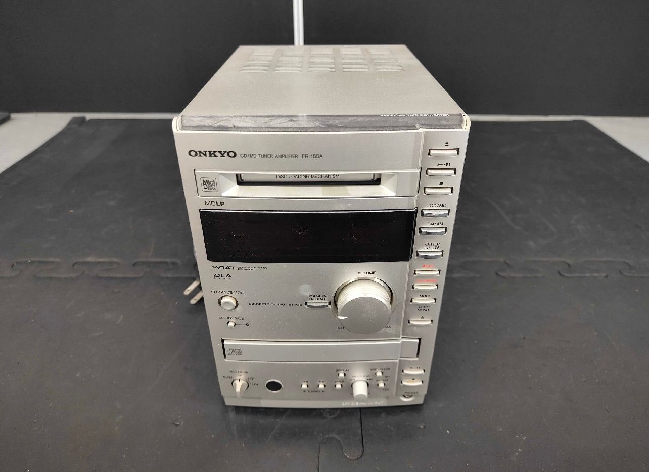 ジャンク品】ONKYO ミニコンポ CD/MD FR-155A 美品 送料込み - メルカリ