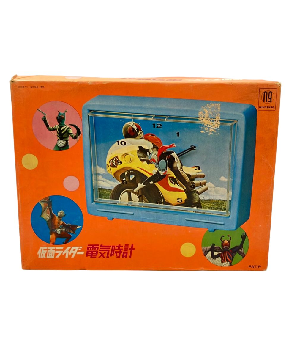 ニンテンドー 仮面ライダー 電気時計